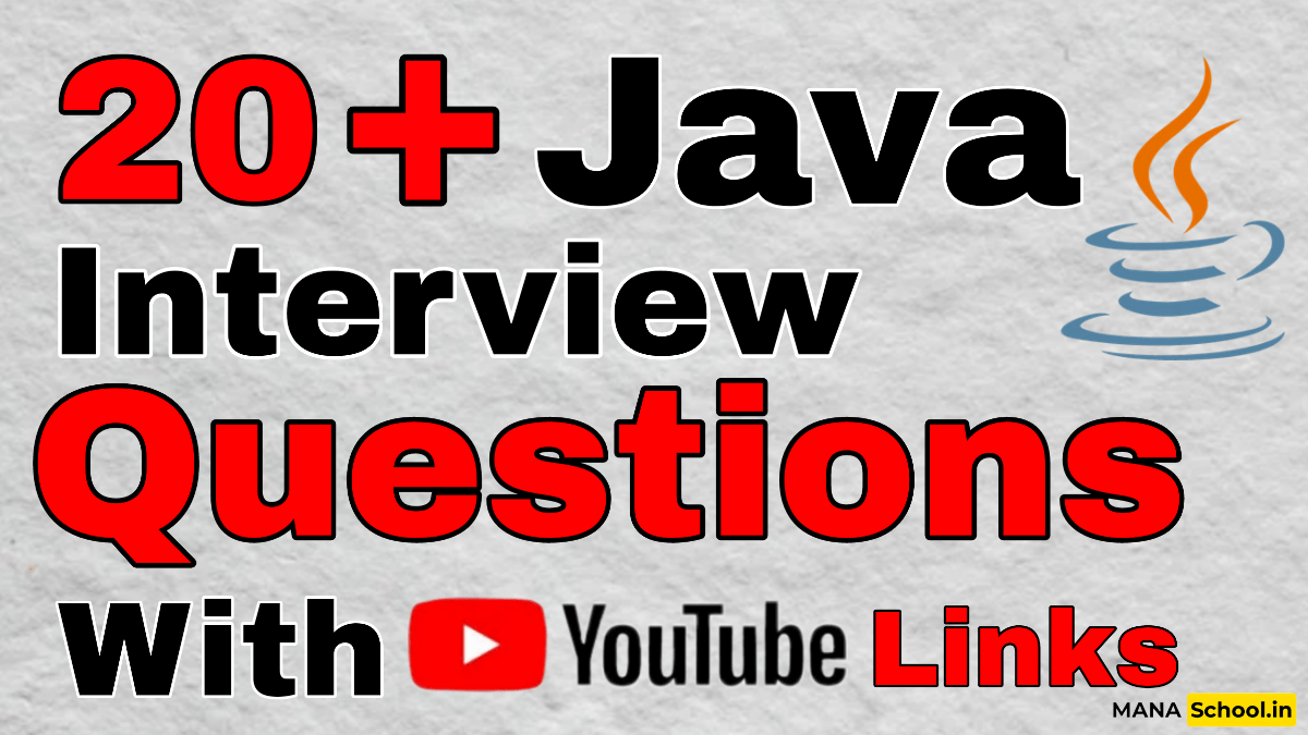 Mastering Java Top Interview Questions And Answers With Video Resources