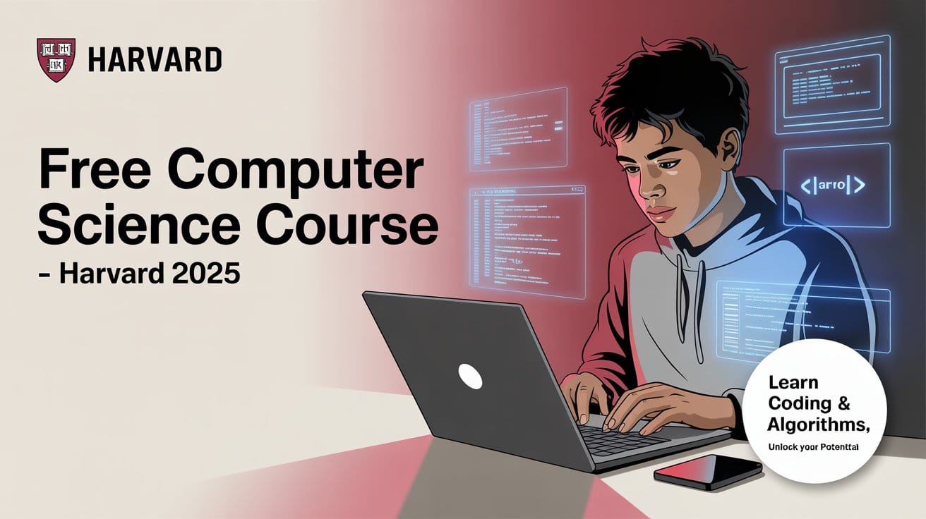 Harvard Free Computer Science Course 2025 with Certificate